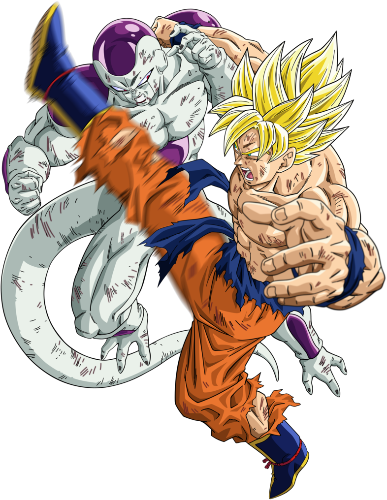 Imagen Goku vs freezer.png Dragon Ball Wiki FANDOM