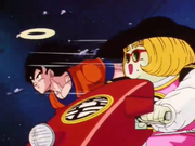 Goku sfida Re Kaioh dell'Est
