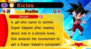 DB Fusions Female Saiyan Kiclee (Character Profile)