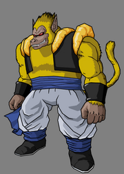 Gogeta Gold Oozaru by Gokuten