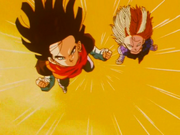 17 and 18 Attack Gohan and Trunks