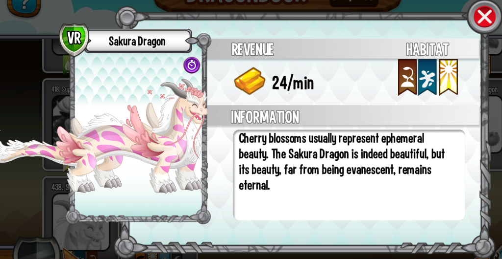 Dragon City Sakura Dragon Dragon City Sakura Dragon