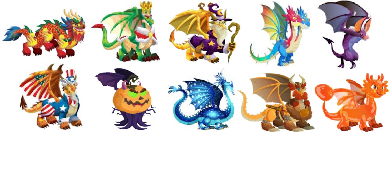Imagen Todos Los Dragones De Dragon City Hasta El Momento Parte 9png