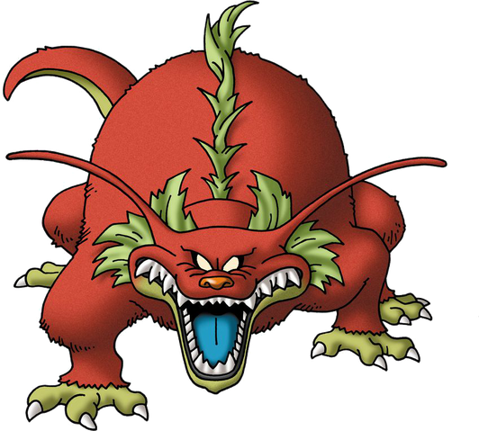 File:DQIX - Dreadful drackal.png
