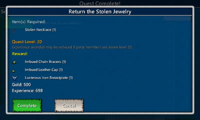 Stolen Jewelry