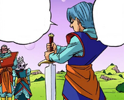 Trunks in Kaioshin Realm
