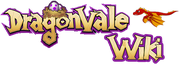 Wiki-wordmark fire dragon