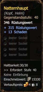 Natternmaske