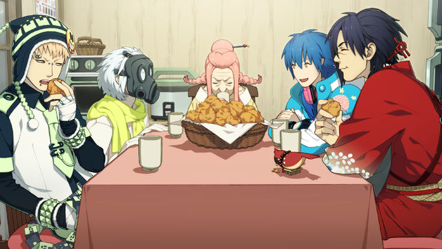 File:Everyone eating donuts.jpg