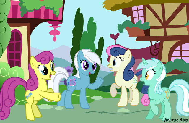 File:Lyra-and-Bon-Bon-and-their-ancestors-my-little-pony-friendship-is-magic-33900976-1109-721.jpg