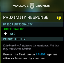 Proximity response gear