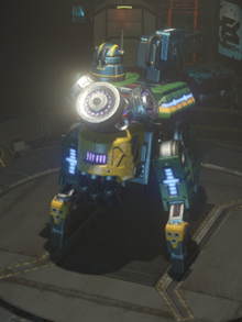 Mass field equipped