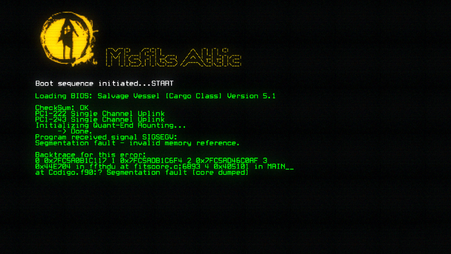 Boot screen