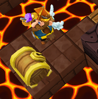Gold chest