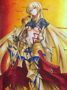 Gilgamesh genderbend by kurehashido-da0hqxt