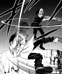 Akira dodging Hades