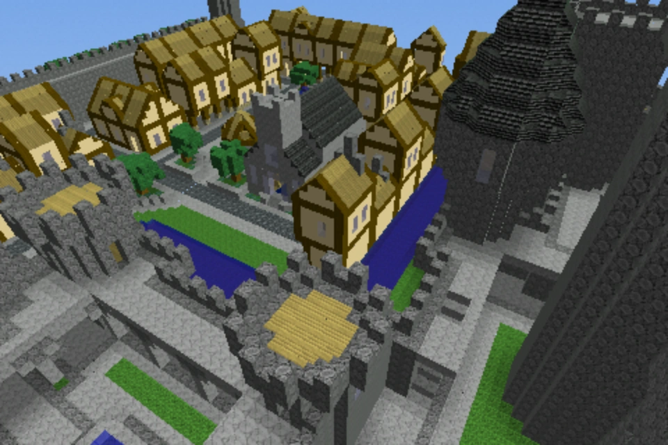 Massive Walled Town  Eden World Builder Wiki  FANDOM 