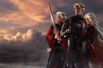 Aegon I Visenya Rhaenys Amok