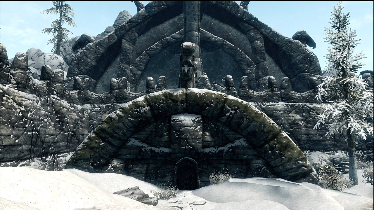 an ancient gate skyrim