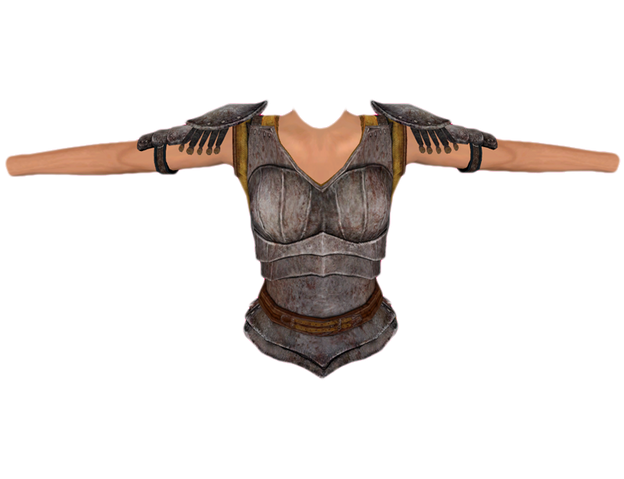 File:Iron Cuirass (Oblivion) Female.png