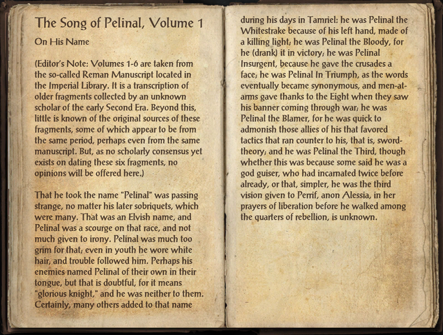File:The Song of Pelinal, Volume 1.png