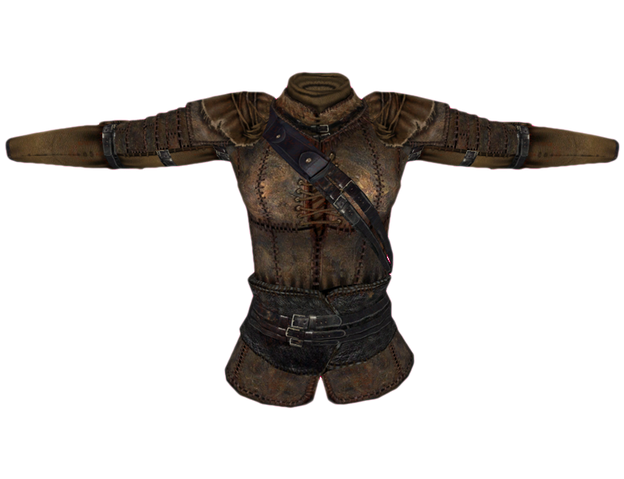 File:Leather Cuirass (Oblivion) Female.png