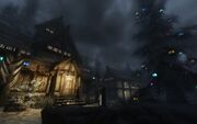 ChristmasLanternsInVillage