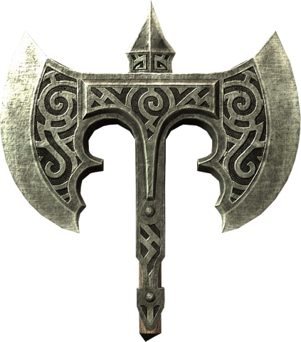 File:Broken steel battle axe head.png