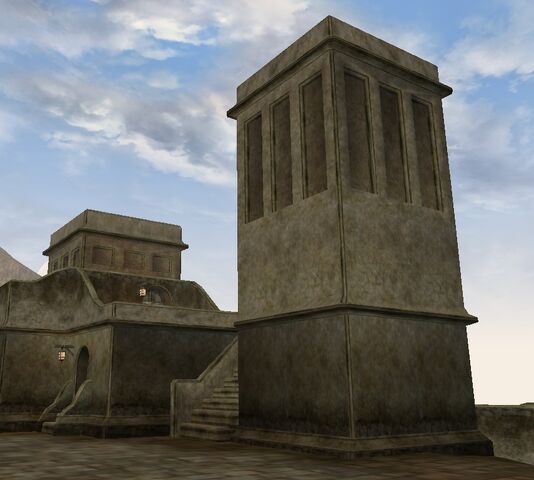 File:TES3 Morrowind - Balmora - Western Guard Tower North exterior.jpg