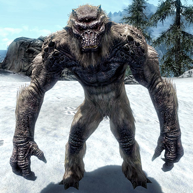 Image result for frost troll skyrim