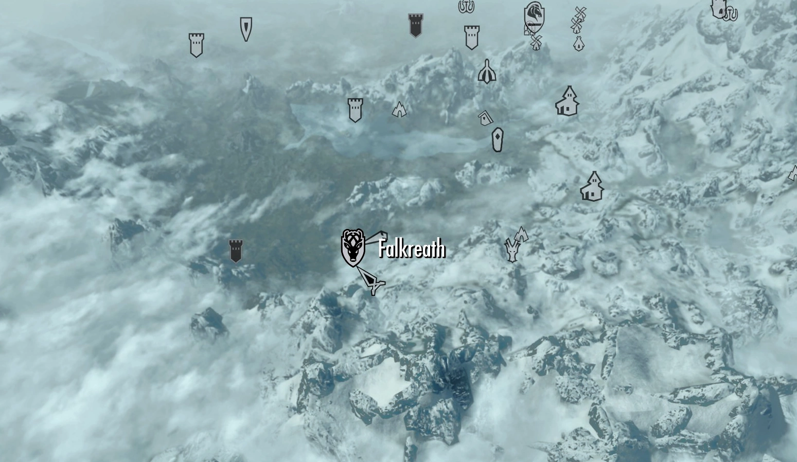 Image Falkreath (Skyrim) Maplocation.png Elder Scrolls FANDOM