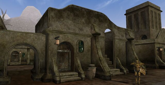 File:TES3 Morrowind - Balmora - Drarayne Thelas' House Drarayne Thelas' Storage exterior.jpg
