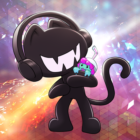 Archivo:Slushii monstercat promo art by petirep-d9z4w03.png