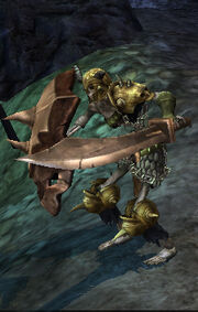Evil bone warrior