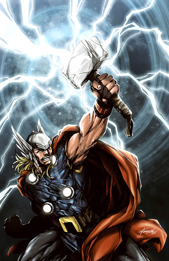 Thor god of thunder by avalonfilth-d5kng9r