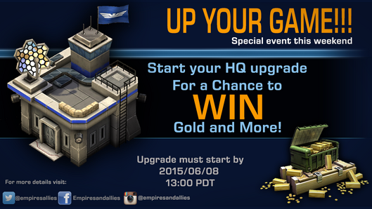 Mobile event upyourgame