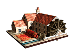 Water-Powered Cloth Mill