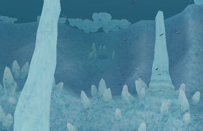 Ice berg cavern 1