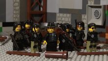 Sir Frederick Aura, The Hitman, Mr. Mason, and Henchmen