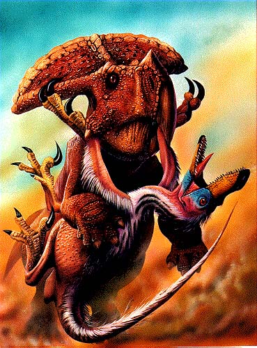 velociraptor protoceratops fighting