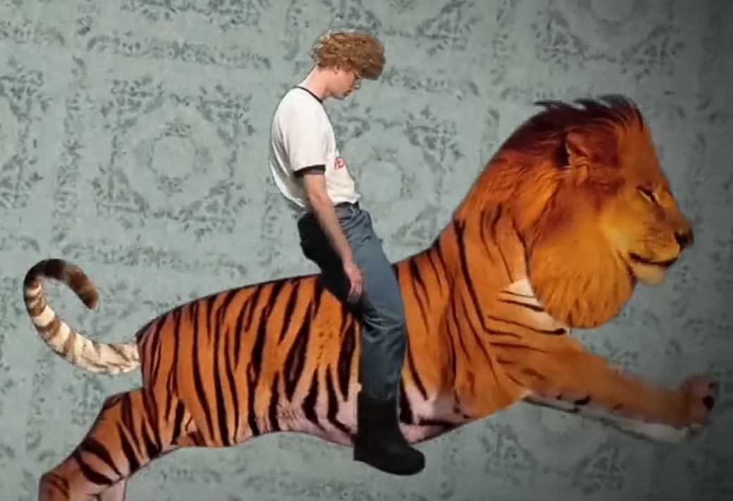 Image - Napoleon Dynamite On His Liger.jpeg | Epic Rap ...