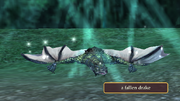 A fallen drake