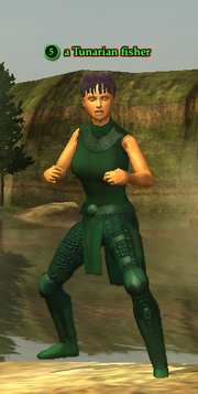 A Tunarian fisher (human)