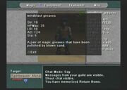 Windblast greaves