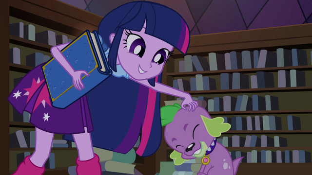 File:Twilight scratches Spike's head EG.png