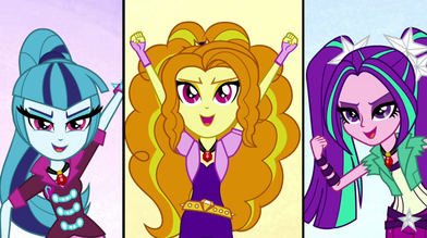 EG2 Dazzlings śpiewają razem na podzielonym ekranie.png