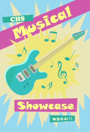 Muestra musical CHS poster EG2