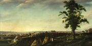 Brooklyn Museum - View of Baltimore from Chapel Hill - Francis Guy - overall