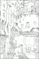 シドニア百景 その四十一 仄姉妹の住居とその周辺.png (513キロバイト) シドニア百景 その四十一 仄姉妹の住居とその周辺