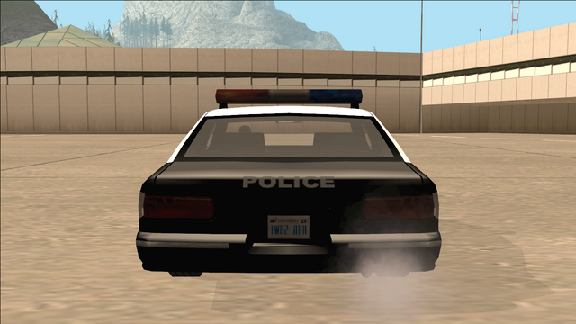 Archivo:CochePoliciadeSFPDParteTraseraBetaSanAndreas.png.png